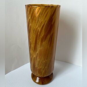 Italian Glass tall vase Maestri Vetrai Art Glass Vase tall vase